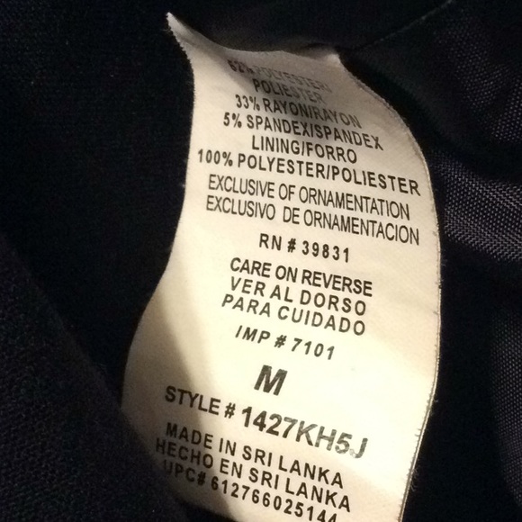 Blazer 2 Button Black My Michelle - Picture 8 of 8